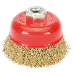 Draper 41444 80mm x M14 Crimped Wire Cup Brush