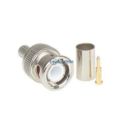 BNC wtyk zaciskany na H155 50ohm