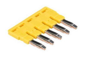 Złącze krzyżowe Szyna zworki Wieland Terminal zaciskowy do montażu na szynie DIN typu WKF