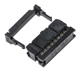 Złącze IDC 16-pinowe 2-rzędowe raster: 2.54mm Żeński Montaż na kablu Wurth Elektronik