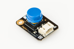 Gravity: Digital Push Button (Blue)