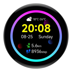 RP2350 1.43" AMOLED Round Display Dev Board (466x466)