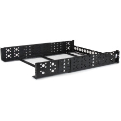 StarTech.com UNIRAILS2U 2U Fixed 19" Adjustable Depth Universal Server Rack Rai