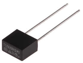 Bezpiecznik nieresetowalny 1.25A 250V ac RS PRO T Termoplastyczne 35 A przy 250 V AC rozstaw 5.08mm