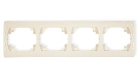 Logo Ramka Pozioma Poczwórna Beżowy 1Lrh-4