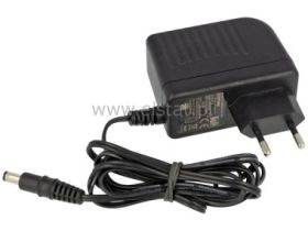 Zasilacz impulsowy 12V 2A 2,5/5,5 czarny ( + )