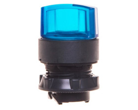 Napęd przełącznika 2 położeniowy niebieski z podświetleniem bez samopowrotu ZB5AK1263