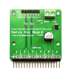 Servo Six for Raspberry Pi and Arduino