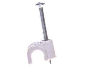 Uchwyt do kabli ISO 5mm z gwoździem 2x25mm 2005 25 LGR 2227339 /100szt./