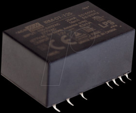 IRM-01-12S Switching Power Supplies Module, 1 W 12 V / 0,083 A, SMD
