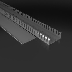 Korytko grzebieniowe 100x40 Kanał kablowy z pokrywą 1m 8/12 E27