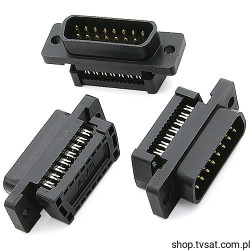 747321-3 D-SUB to Wire DB15 BLOCK AMP