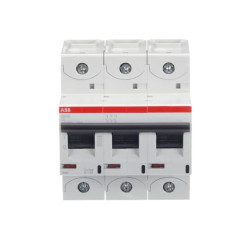 Wyłącznik nadprądowy MCB, Typ C, 3-biegunowy, 6A, 240V, ABB, S800S