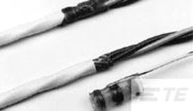 Łącznik lutowany, dł. 42mm, Ø kabla 1.3 → 2.7mm, kolor: Czerwony, materiał: Poliolefina, TE Connectivity