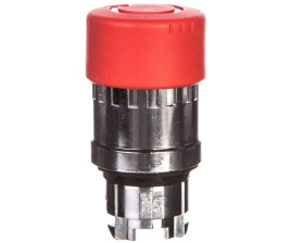 Napęd przycisku bezpieczeństwa czerwony przez obrót ZB4BS834