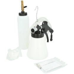 Brilliant Tools BT701200 Brake Bleeder Set 7-piece 1-Man Operation 0.7L Refill