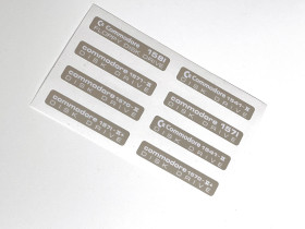 Various Commodore Floppy Drive stickers