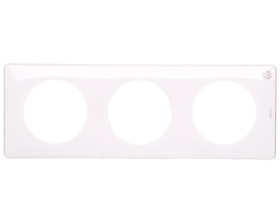 CELIANE Ramka potrójna antybakteryjna biała 069003