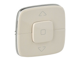 VALENA ALLURE Klawisz kremowy przycisku do pośredniego sterowania roletami 6A lub wyłącznika do bezpośredniego sterowania roleta