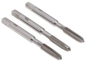 Zestaw gwintowników M6 1mm RS PRO metryczny<BR/> dł. 66 mm