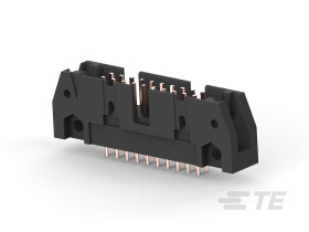 Złącze PCB 20-pinowe AMP-LATCH raster: 2.54 mm Pionowy 2-rzędowe TE Connectivity Płyta250 V W osłonie