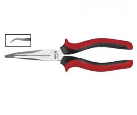 Szczypce wydłużone wygięte 200mm, YT-2028,
