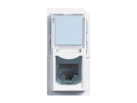 LIVING NOW Gniazdo RJ45 - UTP - kat.5e - 1 moduł - białe KW4279C5E LEGRAND