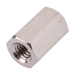 R-TECH 524380 Hex Threaded F-F Spacers Brass M3 8mm - Pack Of 25