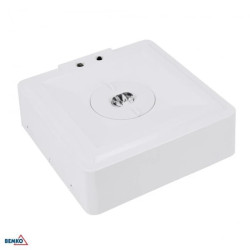 Oprawa awaryjna SKALER kwadratowa 3W optyka korytarzowa IP40 autotest 2H C91-SKL-S-3SC-AT2H-CNBOP