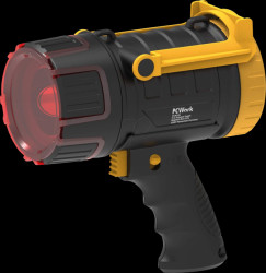 12I LED work lamp, handheld spotlight, 1590 lm, rechargeable