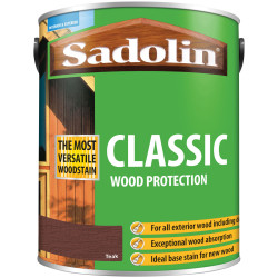 Sadolin 5028463 Classic Wood Protection Teak 5 litre
