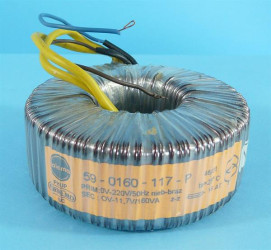 150/160 VA/12V HALOGEN ZZT TRAFO TOROID