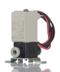 Pneumatyczne zawory elektromagnetyczne SMC 2/2 Szybkozłączka 4 mm 24V dc 2 portowy