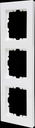 407029002 HK07 PURE - 3-way cover frame, pure white