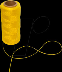 HE950100 Mason's lacing cord, 100 m, yellow