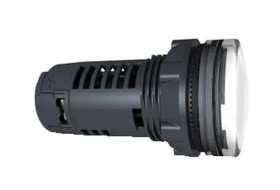 Światło kontrolne – zespół 24V ac/dc Biały Schneider Electric średnica wycięcia 22mm Montaż panelowy Śruba