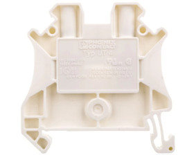 Listwa zaciskowa 2-przewodowa 0,14-6mm2 biała UT 4 WH 3045130 /50szt./