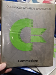 Commodore branded folder - Internally Used