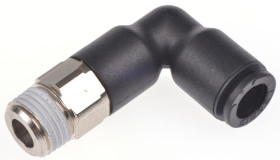 Złączka pneumatyczna R 1/8 męskie Wciskane 6 mm Legris Adapter gwintowany kolankowy R 1/8 męskie