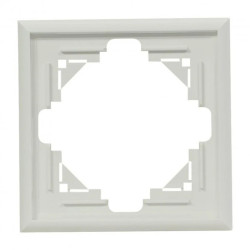 Ramka pojedyncza Luna, Ra-1L, biały