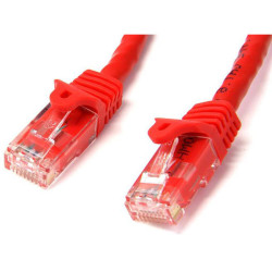 StarTech N6PATC5MRD 5m Red Snagless Cat6 UTP Patch Cable - ETL Verified