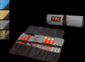 BG00013BKGY "VarioRoll L" tool roll bag, grey-black, 45x32 cm