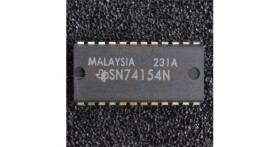 74154 (SN74154N) 4 to 16-line decoder - Texas