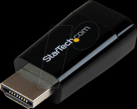 HD2VGAMICRO HDMI adapter, HDMI plug to VGA socket