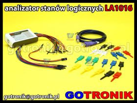 LA1016 - analizator stanów logicznych 16 kanałowy