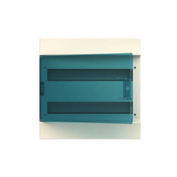 Rozdzielnica modułowa natynkowa Mistral41W 2x18 36M IP41 63A II klasa drzwi transparentne N+PE śrub. 41P12X42A 1SPE007717F0921