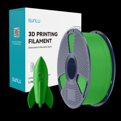SUNLU High Speed PLA+ 1.75mm 1kg Green / Zielony