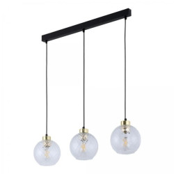 Lampa wisząca DEVON 3 - punktowa Transparentny 4587 TK Lighting