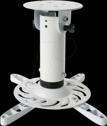 ICA-PM-200WH Ceiling bracket for projector, 20 cm ceiling distance