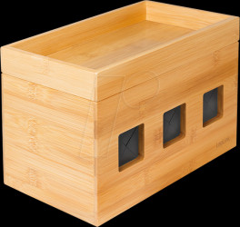 KAB0076 Logilink bamboo cable box